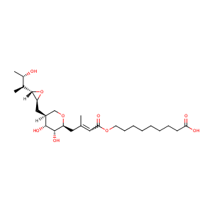 Mupirocin,CAS No. 12650-69-0.