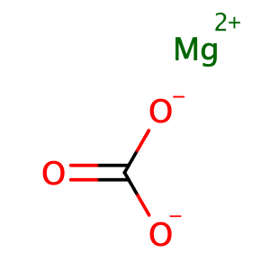 Carbonic acid, magnesium salt,CAS No. 7757-69-9.