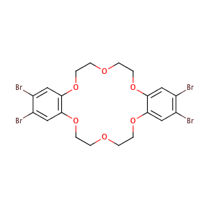 4,4',5,5'-tetrabromodibenzo-18-crown-6 ether,CAS No. 40100-11-6.