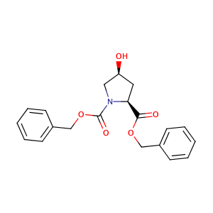 (2s,4s)-dibenzyl 4-hydroxypyrrolidine-1,2-dicarboxylate,CAS No. 132592-07-5.