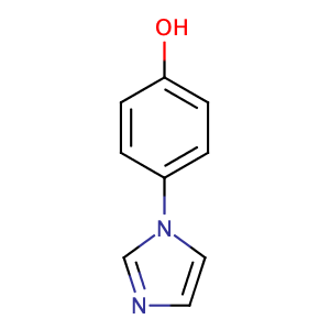 4-(Imidazol-1-yl)phenol,CAS No. 10041-02-8.