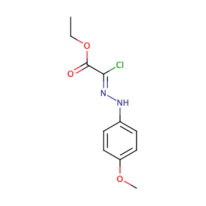 ethyl (Z)-2-chloro-2-(2-(4-methoxyphenyl)hydrazono)acetate,CAS No. 473927-63-8.