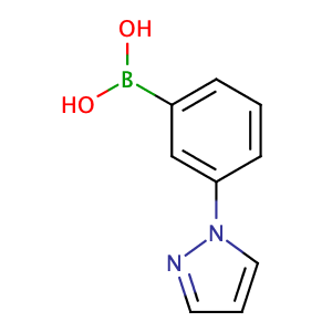 (3-(1H-pyrazol-1-yl)phenyl)boronic acid,CAS No. 476620-22-1.