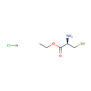 (R)-Ethyl 2-amino-3-mercaptopropanoate hydrochloride,CAS No. 868-59-7.