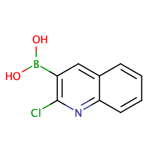 2 - Chloro - 3 - quinolineboronic acid,CAS No. 128676-84-6.