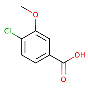 4 - Chloro - 3 - methoxybenzoic acid,CAS No. 85740-98-3.