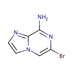 6-Bromoimidazo[1,2-a]pyrazin-8-amine,CAS No. 117718-84-0.