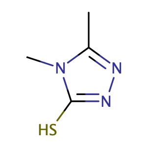 4,5 - Dimethyl - 4h - (1,2,4)triazole - 3 - thiol,CAS No. 38942-50-6.