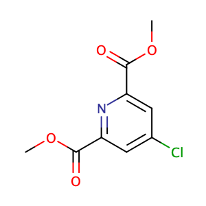 Dimethyl 4-chloropyridine-2,6-dicarboxylate,CAS No. 5371-70-0.