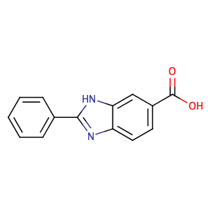 2-Phenyl-3H-benzoimidazole-5-carboxylic acid,CAS No. 66630-70-4.