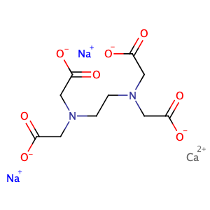 EDTA calcium disodium,CAS No. 62-33-9.