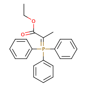 (1-Ethoxycarbonylethylidene)triphenylphosphorane,CAS No. 5717-37-3.