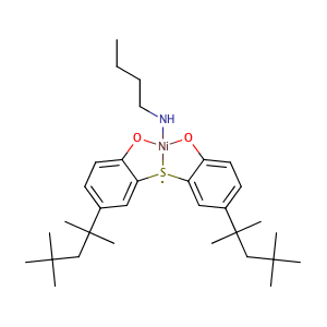 2,2'-Thiobis(4-tert-octylphenolato)-n-butylamine nickel(II),CAS No. 14516-71-3.