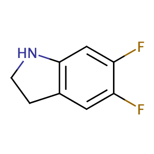 5,6-Difluoroindoline,CAS No. 954255-04-0.