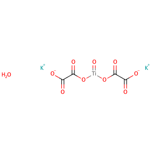Potassium titanium oxalate,CAS No. 14481-26-6.