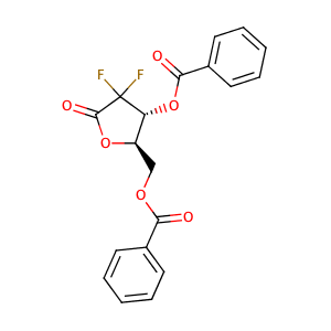 2-deoxy-2,2-difluoro-D-erythro-pentofuranos-1-ulose-3,5-dibenzoate,CAS No. 122111-01-7.