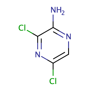 3,5-Dichloropyrazin-2-amine,CAS No. 873-42-7.