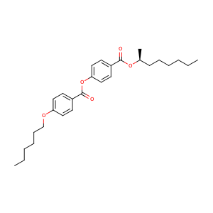 (S)-Octan-2-yl 4-((4-(hexyloxy)benzoyl)oxy)benzoate,CAS No. 87321-20-8.