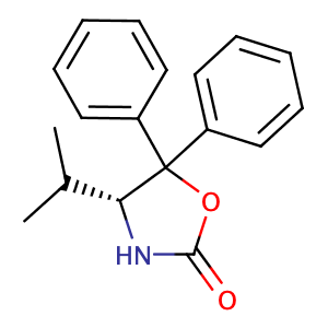 (R)-(+)-4-Isopropyl-5,5-diphenyl-2-oxazolidinone,CAS No. 191090-32-1.