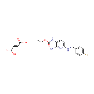 Flupirtine maleate,CAS No. 75507-68-5.