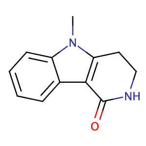 2,3,4,5-Tetrahydro-5-methyl-1H-pyrido[4,3-b]indol-1-one,CAS No. 122852-75-9.