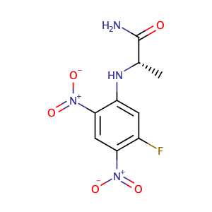 (S)-2-((5-Fluoro-2,4-dinitrophenyl)amino)propanamide,CAS No. 95713-52-3.