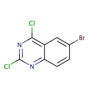 6-Bromo-2,4-dichloroquinazoline,CAS No. 102393-82-8.