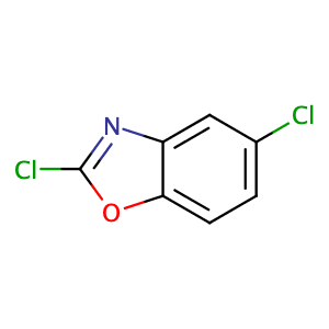 2,5-Dichlorobenzooxazole,CAS No. 3621-81-6.