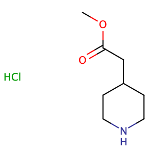 Methyl (4-Piperidyl)acetate Hydrochloride,CAS No. 81270-37-3.