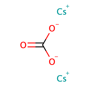 Cesium carbonate,CAS No. 534-17-8.