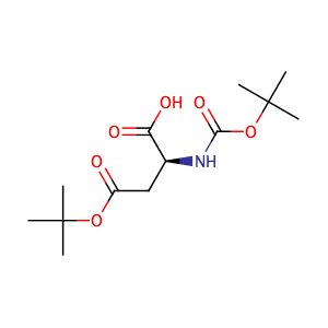 Boc-L-aspartic acid 4-tert-butyl ester,CAS No. 1676-90-0.
