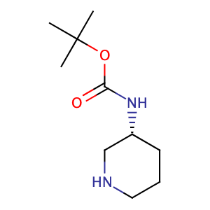 tert-butyl N-[(3R)-piperidin-3-yl]carbamate,CAS No. 309956-78-3.