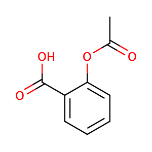 acetylsalicylic acid,CAS No. 50-78-2.