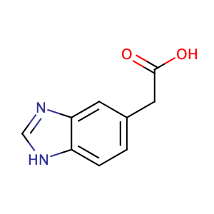 (1(3)H-benzimidazol-5-yl)-acetic acid,CAS No. 473895-86-2.