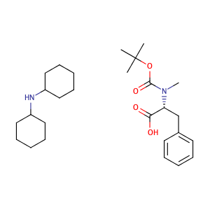 Boc-N-methyl-D-phenylalanine (dicyclohexylammonium) salt,CAS No. 102185-45-5.