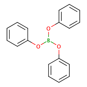 Triphenyl borate,CAS No. 1095-03-0.