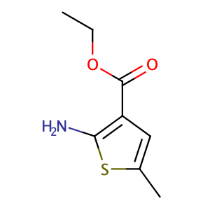 2-Amino-5-methyl-thiophene-3-carboxylic acid ethyl ester,CAS No. 4815-32-1.