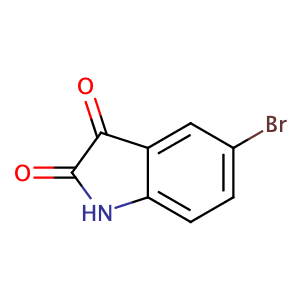 5-bromo-1H-indole-2,3-dione,CAS No. 87-48-9.