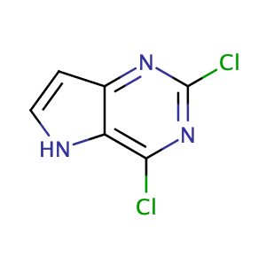 2,4-Dichloro-5H-pyrrolo[3,2-d]pyrimidine,CAS No. 63200-54-4.