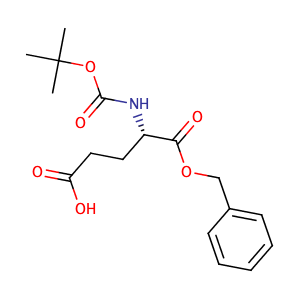 Nα-tert-butoxycarbonyl-L-glutamic acid benzyl ester,CAS No. 30924-93-7.
