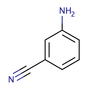 3-Aminobenzonitrile,CAS No. 2237-30-1.