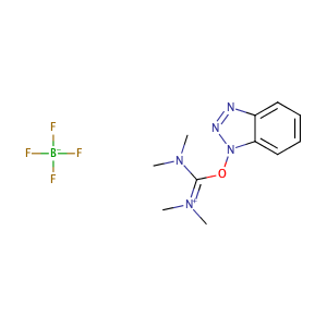 2-(1H-Benzo[d][1,2,3]triazol-1-yl)-1,1,3,3-tetramethyluronium tetrafluoroborate,CAS No. 125700-67-6.