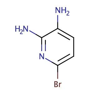 6-Bromopyridine-2,3-diamine,CAS No. 129012-04-0.