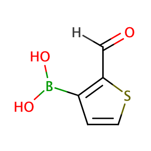 2-formylthiophene-3-boronic acid,CAS No. 4347-31-3.
