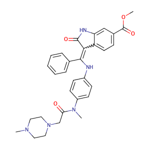 BIBF1120,CAS No. 928326-83-4.