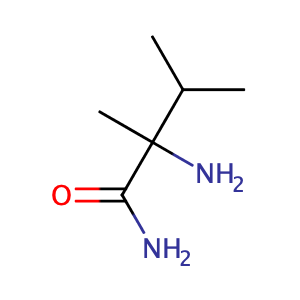 2-Amino-2,3-dimethylbutyramide,CAS No. 40963-14-2.