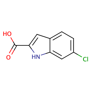 6-Chloroindole-2-carboxylic acid,CAS No. 16732-75-5.