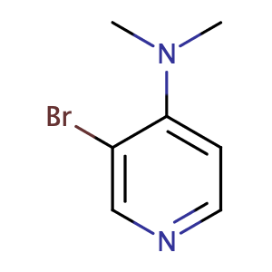 3-bromo-N,N-dimethylpyridin-4-amine,CAS No. 84539-35-5.