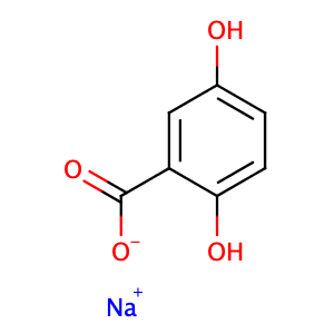 Sodium gentisate,CAS No. 4955-90-2.
