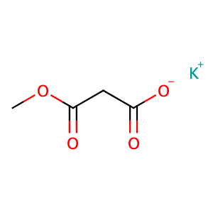 Potassium 3-methoxy-3-oxopropanoate,CAS No. 38330-80-2.